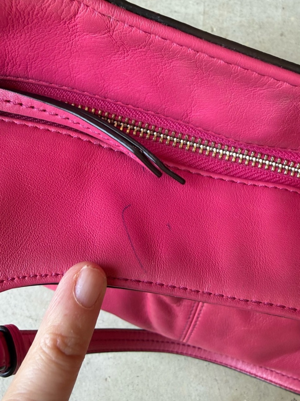 Coach Pink Leather Shoulder Bag - Picture 16 of 16